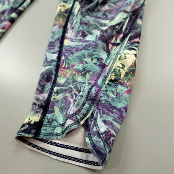 Lululemon Inspire Crop Leggings Womens 6 Iridescent Multi All Full-On Luxtreme - Picture 8 of 16